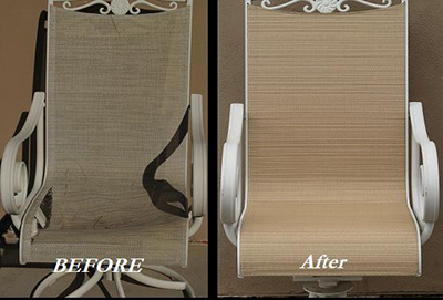 Patio furniture repair