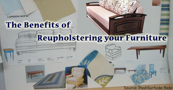 Furniture reupholstery.