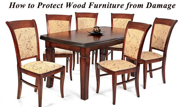 The best way to protect wood furniture.