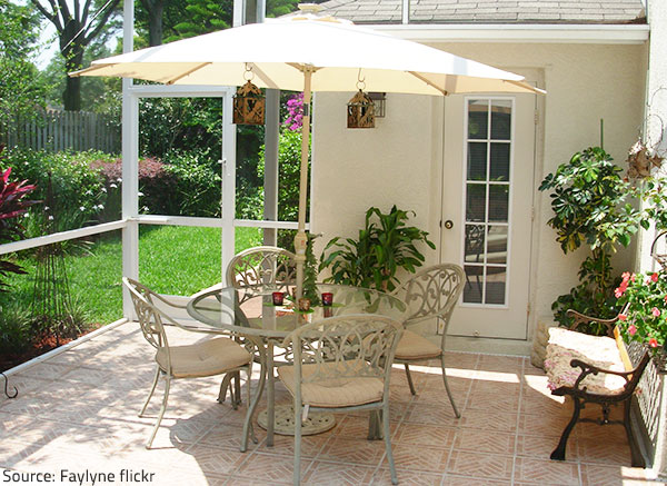 Make sure your outdoor furniture is ready for spring.