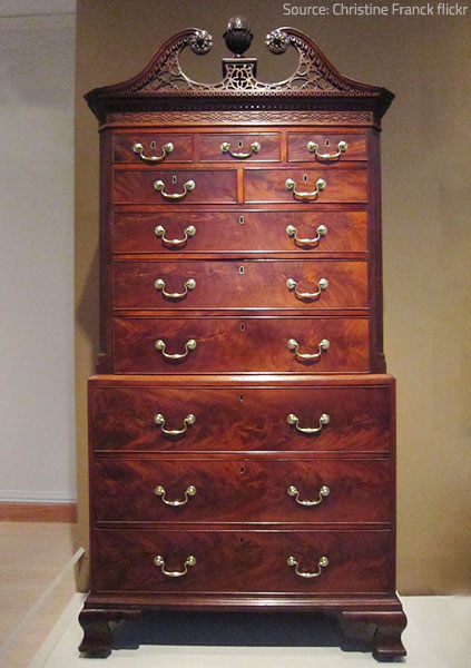 Mahogany is considered the most valuable hardoowd furniture.