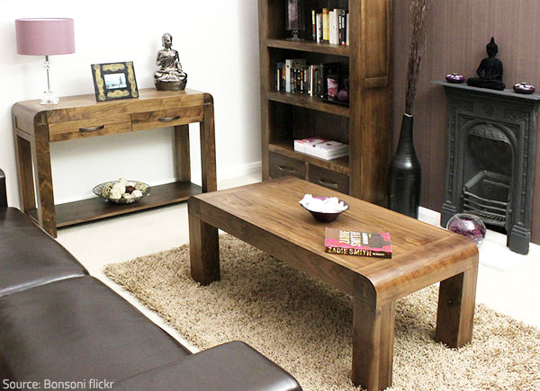 Walnut furniture is the traditional choice when it comes to durability.