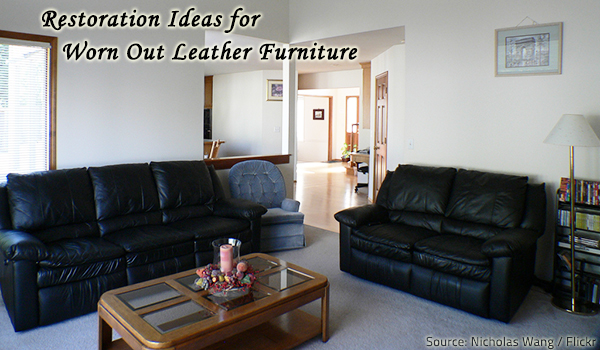 Leather furniture restoration ideas.