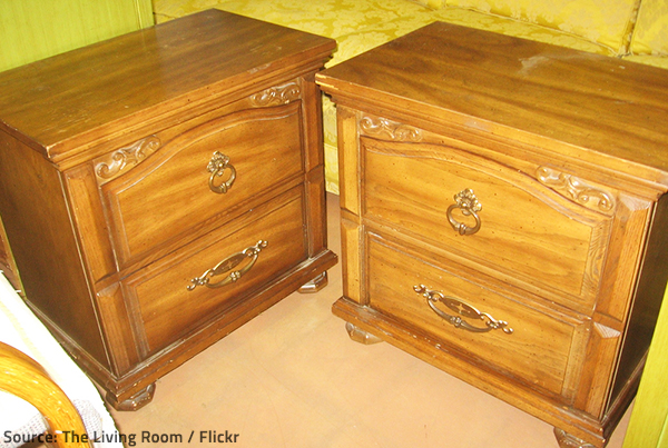 You can restore the beauty and serviceability of wood furniture by refinishing it. 