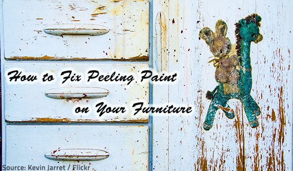 You can revitalize an old piece if you know how to fix peeling paint on furniture.