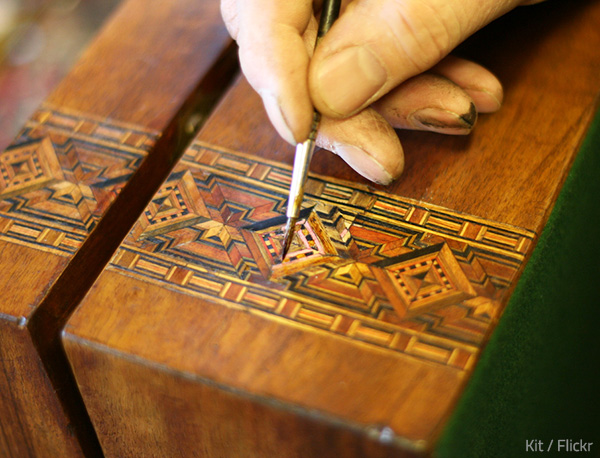 Quality furniture restoration requires a lot of time and effort.